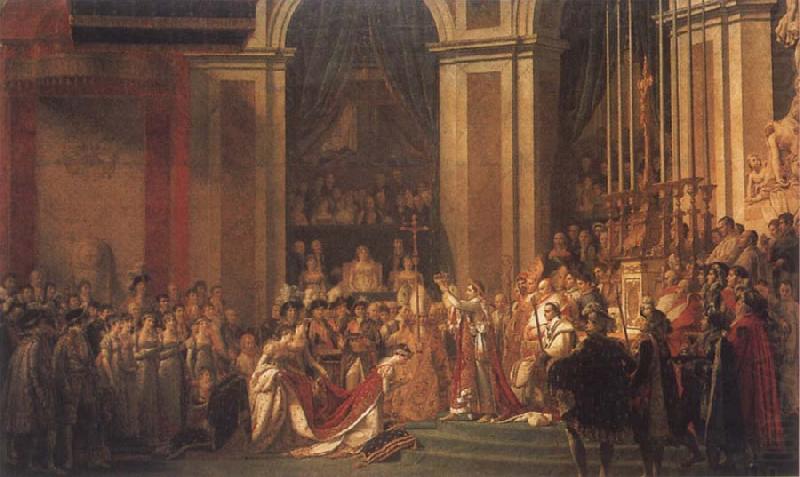 Consecration of the Emperor Napoleon i and Coronation of the Empress Josephine, Jacques-Louis David